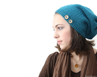 CROCHET PATTERN - Sock Slouch - Instant Download (PDF)