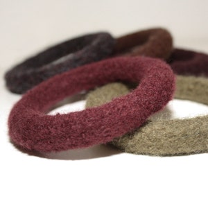 CROCHET PATTERN Felted Bracelets Instant Download PDF image 3