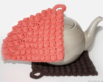 CROCHET PATTERN - Textured Pot Holder - Instant Download (PDF)