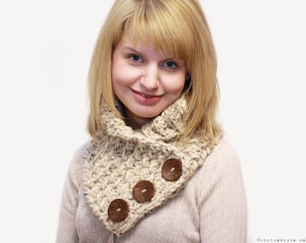 CROCHET PATTERN - Weekend Cowl - Instant Download (PDF)