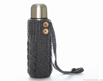 CROCHET PATTERN - Thermos Cozy - Instant Download (PDF)