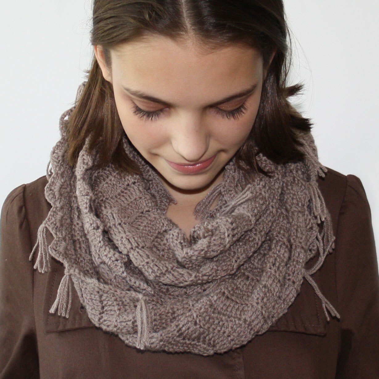 CROCHET PATTERN - Infinity Scarf - Instant Download (PDF) - Etsy