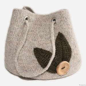 CROCHET PATTERN - Grab and Go Project Bag - Instant Download (PDF)