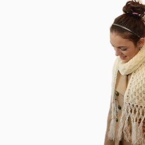 CROCHET PATTERN - Honey Bee Scarf - Instant Download (PDF)