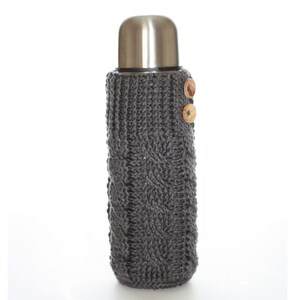 CROCHET PATTERN Thermos Cozy Instant Download PDF image 3