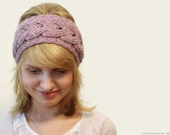 CROCHET PATTERN - Cabled Crochet Headband - Instant Download (PDF)