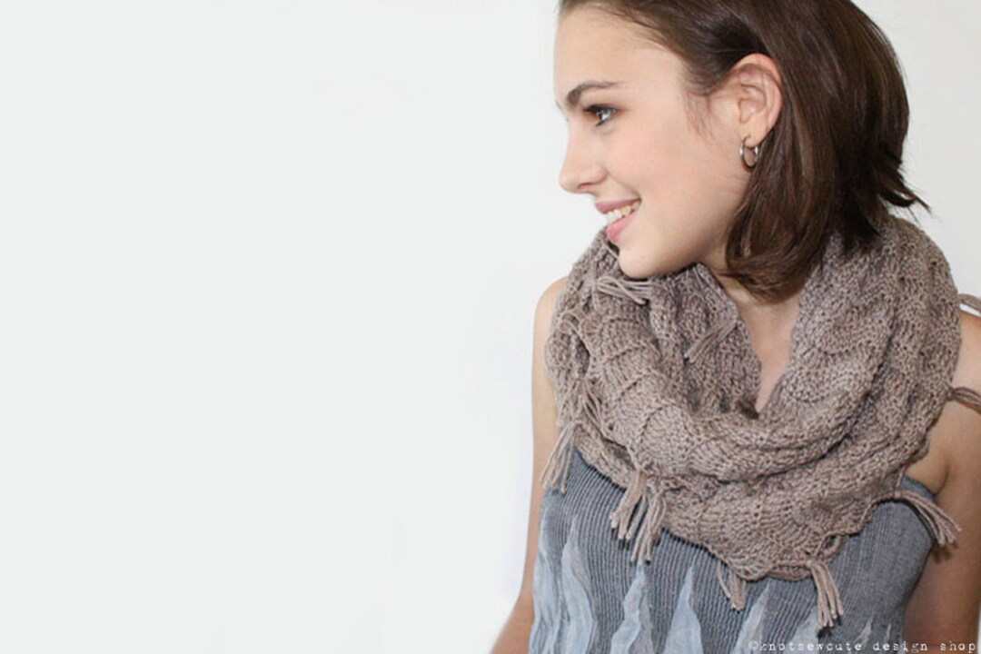 CROCHET PATTERN - Infinity Scarf - Instant Download (PDF) - Etsy