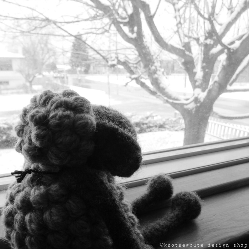 PDF Woolly Lamb Instant Download CROCHET PATTERN