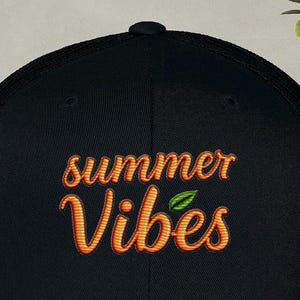 SUMMER VIBES Trucker Cap