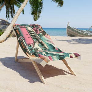 Giant Beach Towel! 6' X 3' !! (72