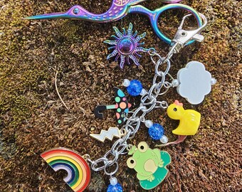 Rainy Day Scissor Fob
