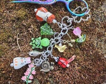 Into the Meadow Scissor Fob