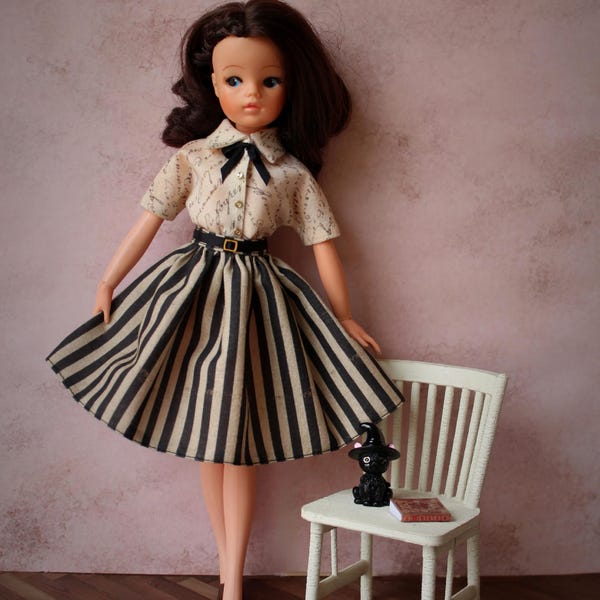 The Secret Witch Academy Collection. Vintage Outfit for Sindy, Tammy, Blythe or Momoko Doll.