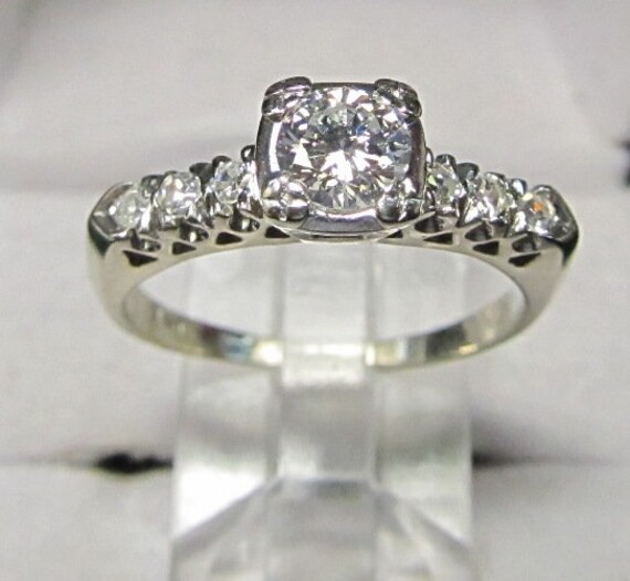 Diamond Engagement Ring (711) - image 5