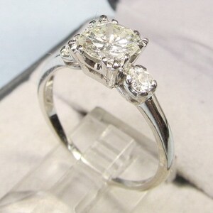 Diamond Engagement Ring Platinum (734)