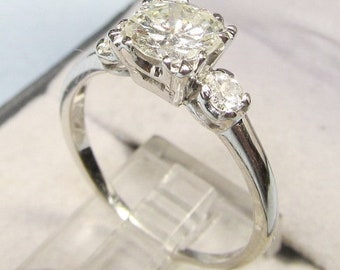 Diamond Engagement Ring Platinum (734)