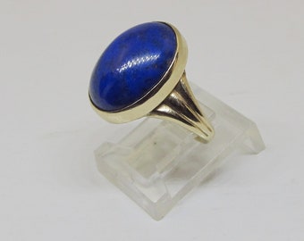 Lapis Ring 14Kt Gold