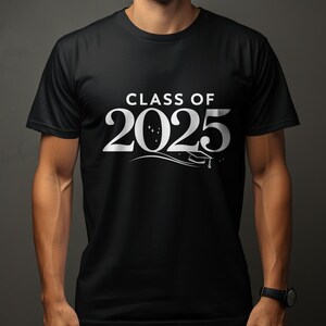 Class Of 2025 Graduation T-Shirt, Senior Class 2025 Shirt, Graduation Gift Tee, High School Graduation Shirt, College Grad Tee