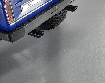 RaceR3aDy 3D Printed Dual Exhaust Black for Traxxas 1/18 TRX-4M/MT Ford F-150