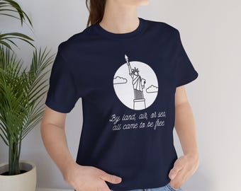 Einwanderer Verbündeter Shirt Kein Mensch ist Illegal Shirt Halten Sie die Einwanderer Deportieren Sie die Rzisten Tee Einwanderer machen Amerika großes antirassistisches Top
