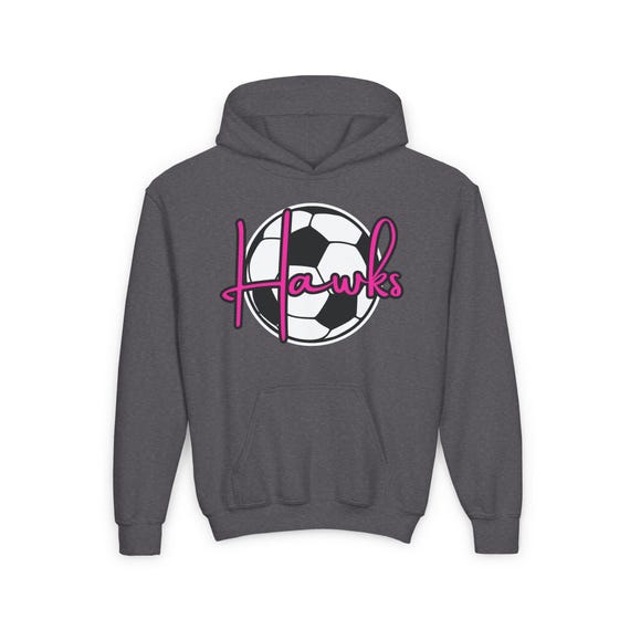 Youth Soccer Sweatshirt Kids Soccer Hoodie Youth Hooded Sweatshirt