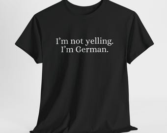 Lustige Ethnizität kundengerechtes T-Shirt Humorvolles T-Shirt Unisex Baumwoll-Hemd Ich schreie nicht Hemd-Witz-Zitat-Oberseite personifizierte Geschenk-Kleidung