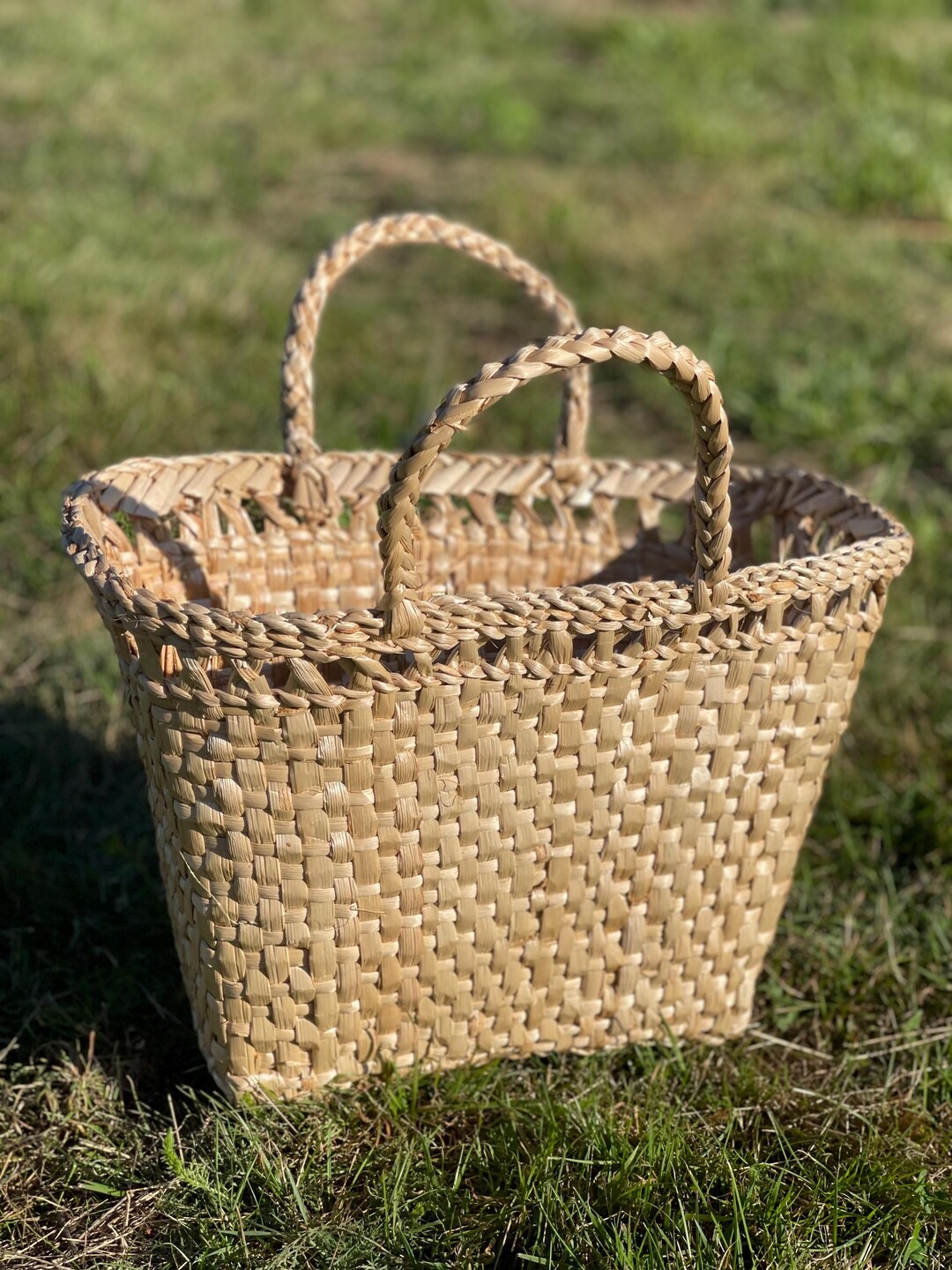 Handmade Single-Shoulder Straw Bag