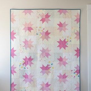 Quilty Love Star Pop II Quilt Pattern // Fat Quarter Friendly // No. 146 // Baby // Throw // Twin // Full // Queen// King// Emily Dennis image 7
