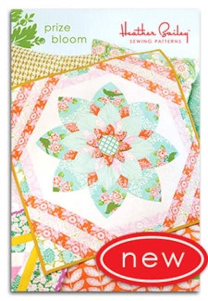 Heather Bailey Prize Bloom Quilt Sewing Pattern, FREE SHIPPING - Etsy