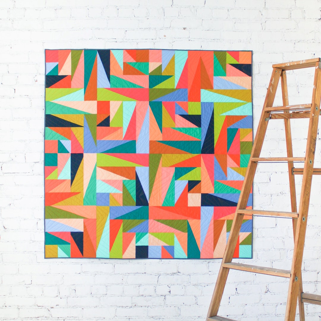 Eudaimonia Studio - Repair Quilt Pattern // Download // PDF // Sewing ...