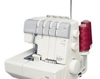 Janome 634D Serger Sewing Machine, FREE SHIPPING // Finished Edges // Overlock Sewing // Professional Finish // 3 Thread // 4 Thread // Gift