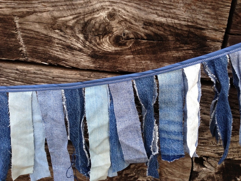 Denim Birthday Sale Decorating Party Banner image 2