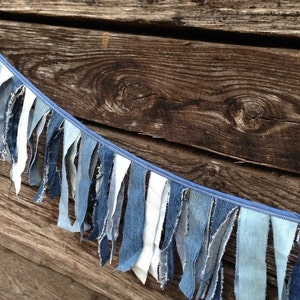 Denim Birthday Sale Decorating Party Banner image 3