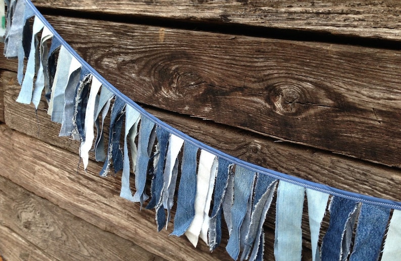 Denim Birthday Sale Decorating Party Banner image 3