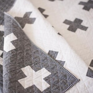 Quilty Love Double the Plus Quilt Pattern // Double Sided Quilt // No ...