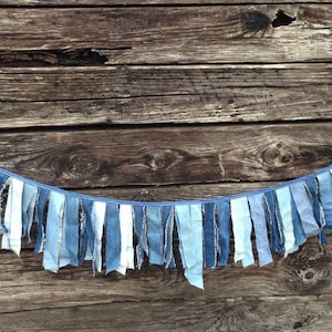 Denim Birthday Sale Decorating Party Banner image 1