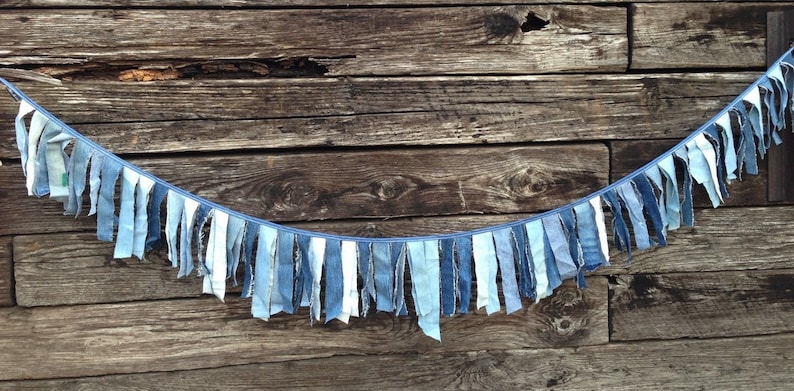 Denim Birthday Sale Decorating Party Banner image 1