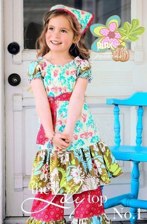 Pink Fig The Lily Top Sewing PatternFREE SHIPPING | Etsy