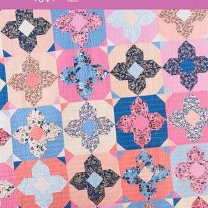 Quilty Love Geo Gems Quilt Pattern // Fat Quarter // No. 114 // Baby ...