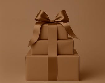 Classic Mocha Wrapping Paper | Classy Wrapping Paper | Classy Christmas Wrapping Paper | Mocha Bridal Shower | Preppy Wrapping Paper | Mocha