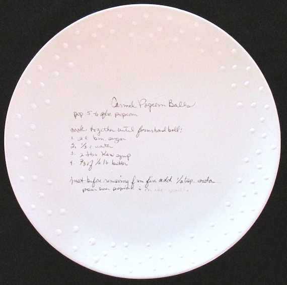 8 Round Coupe Style Plate/ Cake Plate With Your Etsy