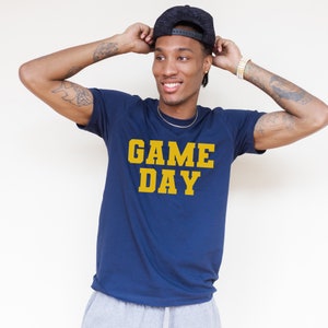 Michigan Game Day T-Shirt | Maize and Blue Tee | Michigan Wolverines Shirt | Go Blue! Ann Arbor
