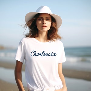 Charlevoix Michigan T-Shirt | Michigan Memories | Lake Michigan T-Shirt | Plus Size Michigan Shirt