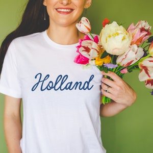 Holland Michigan T-Shirt - Bella + Canvas 3001 - Michigan Summer Memories Shirt - Sizes S-3XL - Perfect Michigan T-Shirt