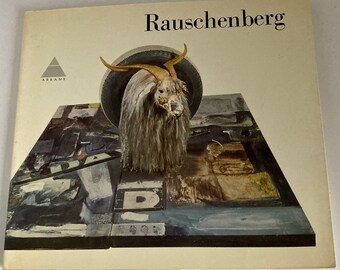 Rauschenberg by Andrew Forge, Abrams Publ, 1978 edition, soft cover  junk art, in-depth study atist's quotes modern art assemblages