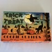 Halloween, cookie cutters, Set of cutters, 6 cookie cutters, boxed cutters, pumpkin, owl, cat, witch, bat, broom, metal cookie cutters