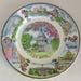 Wash DC, souvenir plate, US capitol, Jefferson Memorial, Supreme Court, Marine Memorial, White House, Lincoln Statue, Lincoln Memorial, 8 in