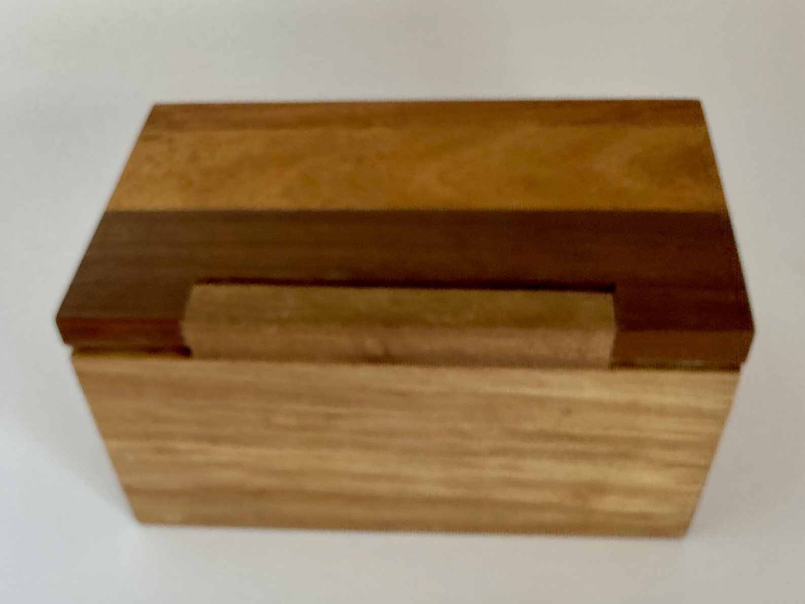 Inlaid Wood Box 5x8x4 Inch Box Recipe Box Storage Etsy