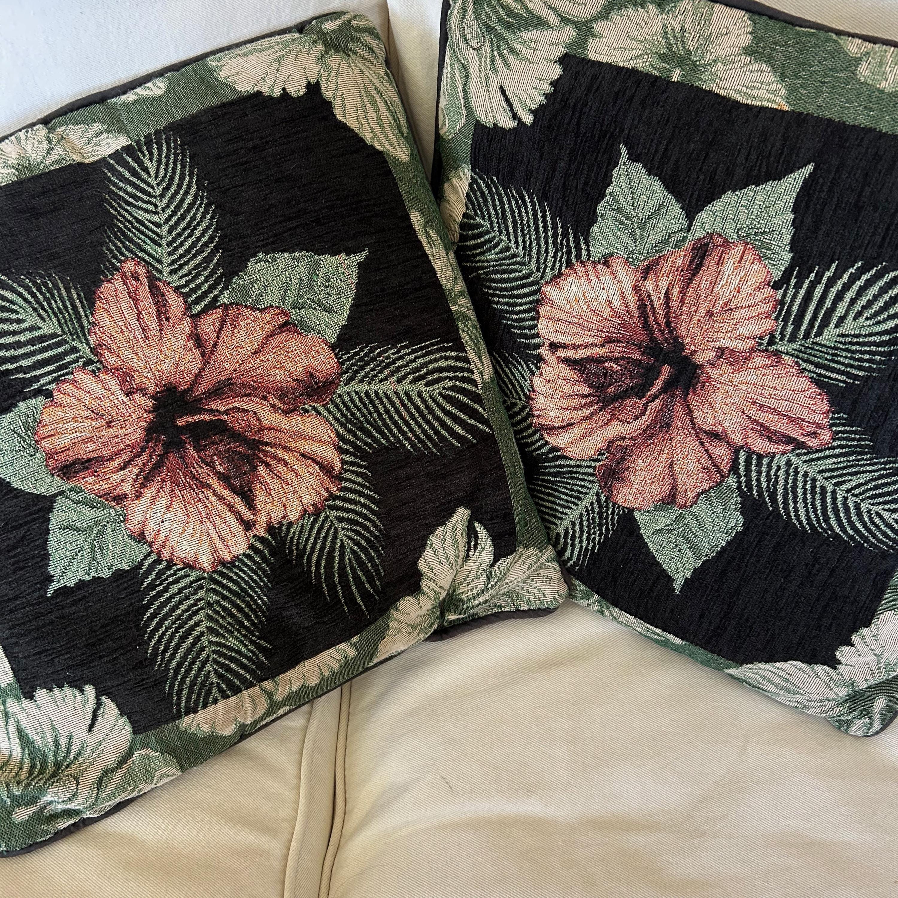 Outdoor Cushions Hibiscus - Etsy