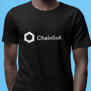 Chainlink Cryptocurrency T-Shirt, Unisex Tee, Crypto Shirt, Blockchain Clothing, Cryptocurrency Gift, Geek Fashion
